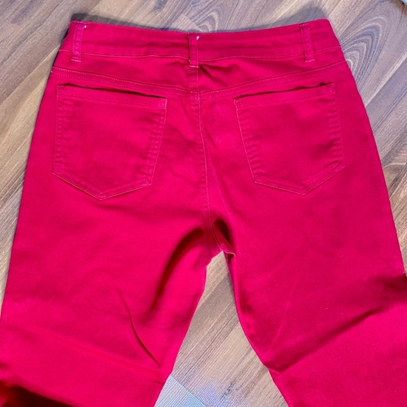 NYGARD Red Women's Jeans Size 12. - Picture 13 of 14